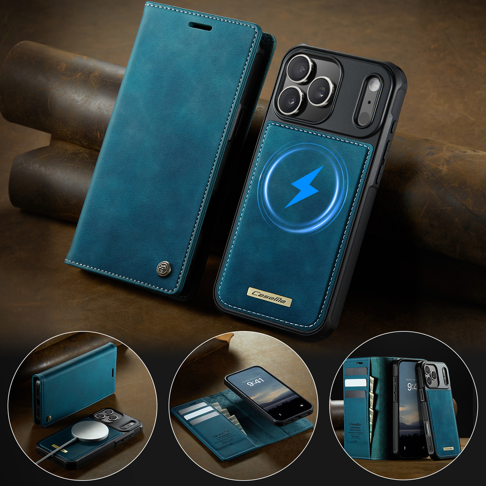 Чехол-кошелек CaseMe 2 in 1 MagSafe iPhone 17 Pro Max