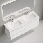 Тумба подвесная Sancos Folk c двумя ящиками 690х445х500, Bianco, FL70W, арт. FL70W