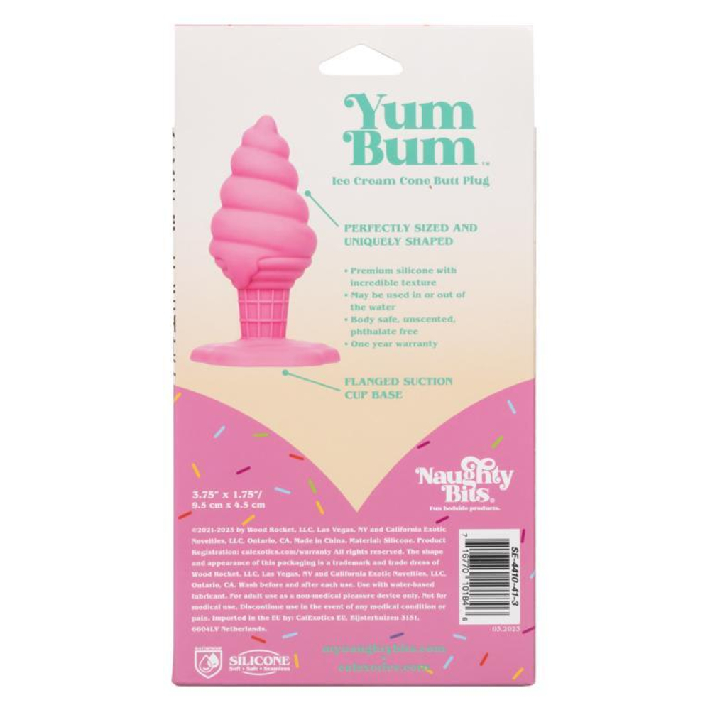 Анальная пробка YUM BUM ICE CREAM