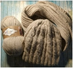 Пряжа Alpaca Royal NEW, 100г, 250м, 55%акрил,15%альпака,30%шерсть (цена за 1 шт)