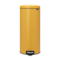 Мусорный бак с педалью newIcon 30л Brabantia Минерально-горчичный