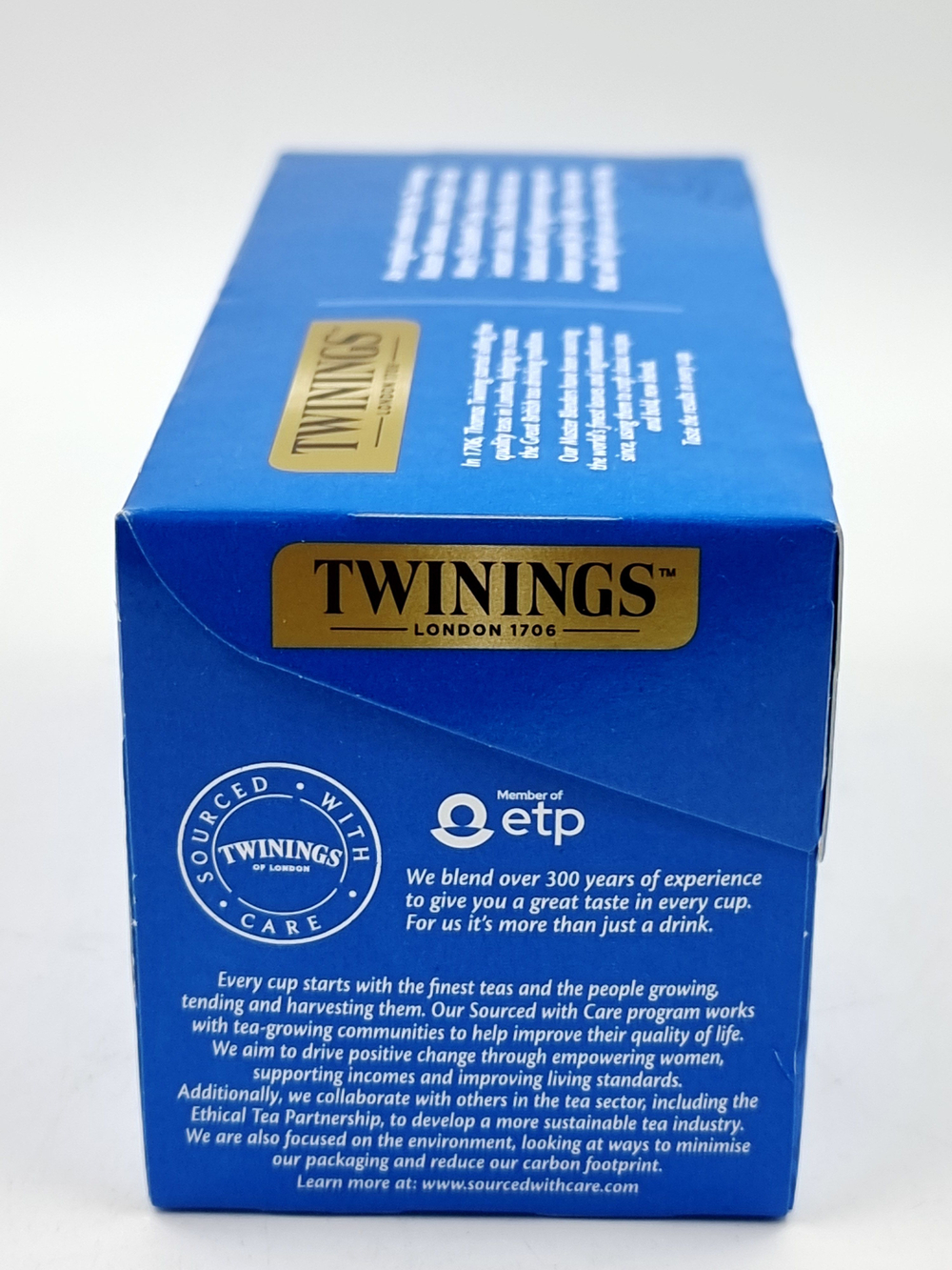 Чай черный Twinings "Lady Grey tea" с добавками 25 пакетиков 50 г (из Финляндии)