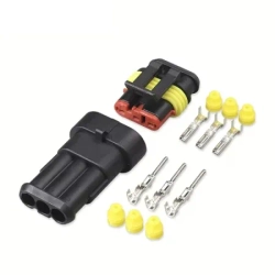 Комплект разъёмов AMP Superseal 1.5 3 Pin 282087-1 282105-1