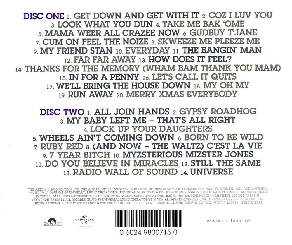 Slade / The Very Best Of Slade (2CD)
