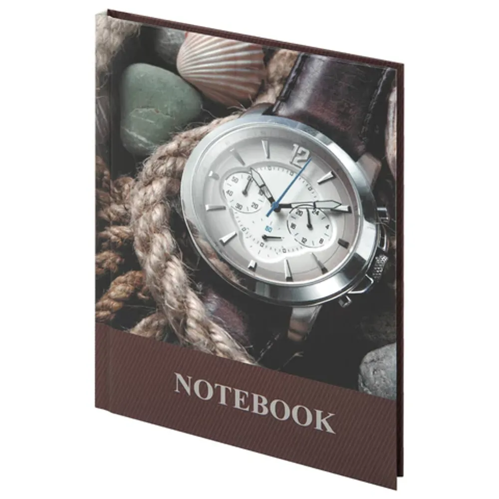 Записная книжка А6, 80л, обл. твёрдая, выб.лак, Brauberg Время