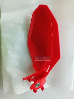 53800-K1T-J50. RED. GUARD, R. KNUCKLE. OEM Handguard Honda CRF250-300Rally-L-M