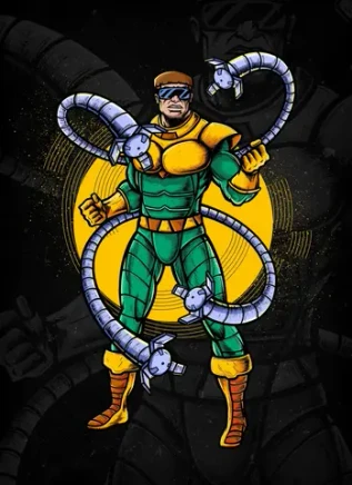 Открытка "Spider-Man 1994: Doctor Octopus"