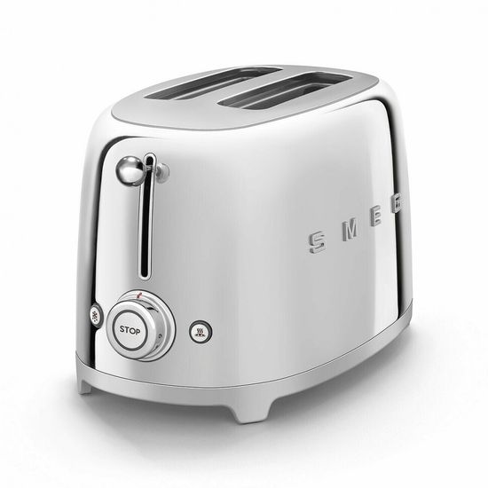 Тостер Smeg TSF01SSEU , хром
