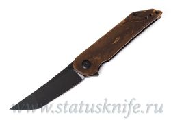 Нож Hoback Radford Titanium Juma Golden Dragon CPM20CV DLC BWфотография - 1
