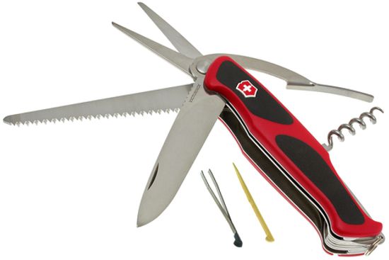 Складной нож Victorinox Мод. RangerGrip 71 Gardener (130мм) - 7 функций