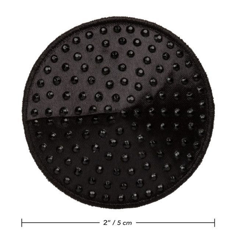 Черные круглые пэстисы Round Pasties (Цвет: черный)