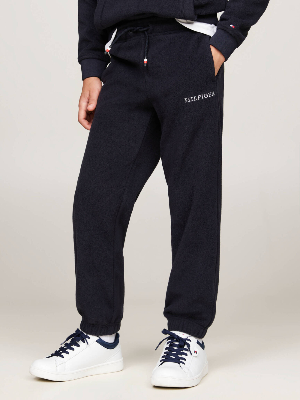 Флисовые спортивные штаны Tommy Hilfiger - черный(KS0KS00583)