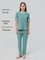 Пижама штаны и футболка домашний костюм