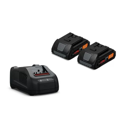АКЦИЯ! Базовый комплект аккумуляторов FEIN PROCORE 18V 4 А-ч AS, Быстрозарядное устройство GAL 1880 CV, 2 Аккумулятора PROCORE 18V 4 А-ч AS, BOSCH 1600A016GF 92604228010