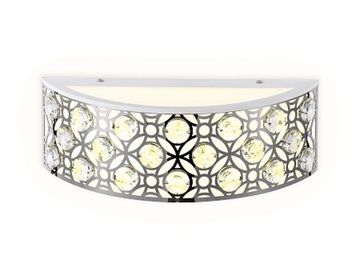 Настенный светодиодный светильник FA9411 WH/CH 12W 4200K белый/хром Acrylic Ice Ambrella