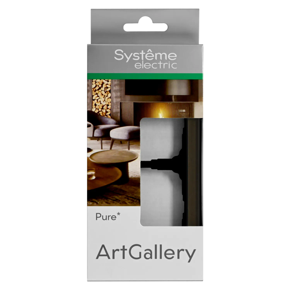 ARTGALLERY PURE 2-постовая РАМКА, ОРГАНИЧЕСКОЕ СТЕКЛО МОККО