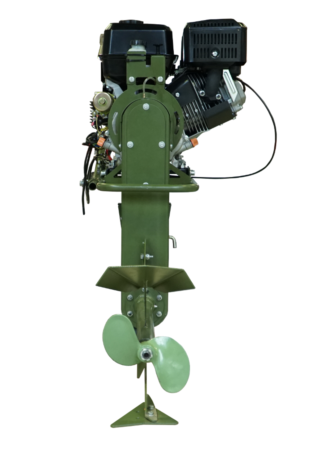 Мотор болотоход Бурлак мощностью 20 л.с., 460 куб.см.