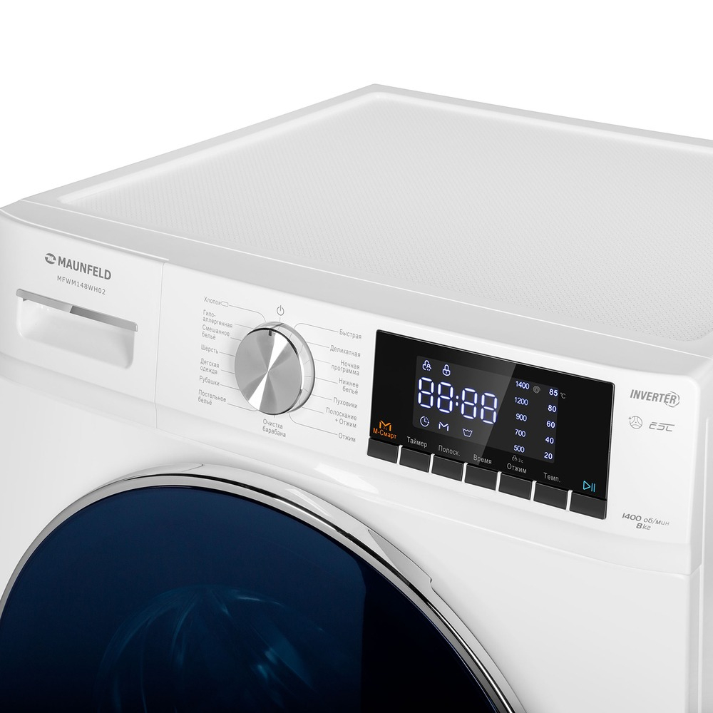 Стиральная машина Maunfeld MFWM148WH02