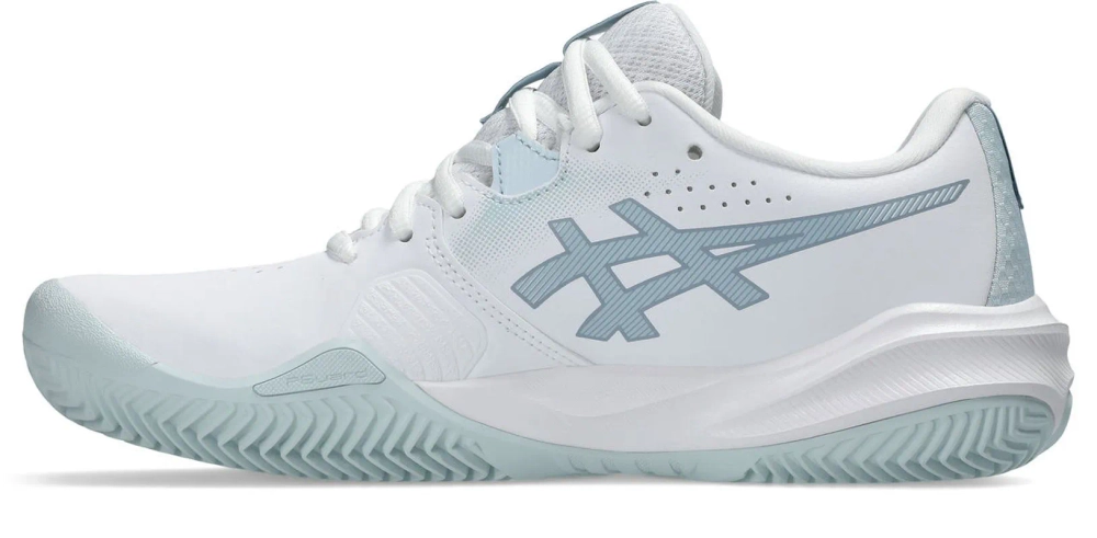 Женские теннисные кроссовки Asics Gel-Challenger 15 Clay - white/sky