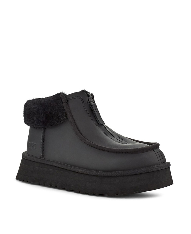 FUNKETTE PLATFORM LEATHER-black