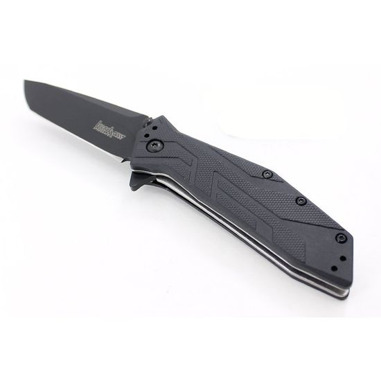 Складной нож KERSHAW Brawler 1990 c клинком из стали 8Cr13MoV, рукоять GRN