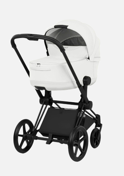 Коляска Cybex Priam V Matt Black Style 2 в 1 Off White