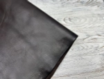 Кожа для выворотных сумок Наппа цв. Коричневый / Nappa Wax Dark Brown