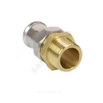 Муфта разъемная сталь нерж AISI 316L Дн 22х3/4" Ру16 пресс/НР Inoxpres RM 184022002
