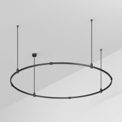 Основание ART-APRIORI-ROUND-ROD-800-R1800 (BK) (Arlight, IP20 Металл, 3 года) 048499