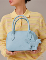 Кожаная сумка Polly summer DBR 31401 светло-голубой
