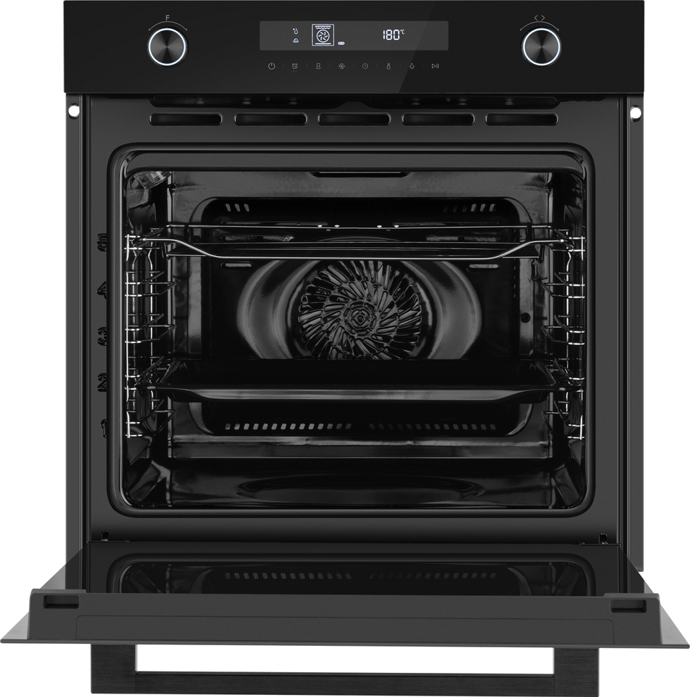 Встраиваемый электрический духовой шкаф Weissgauff EOM 741 PDB Black Edition
