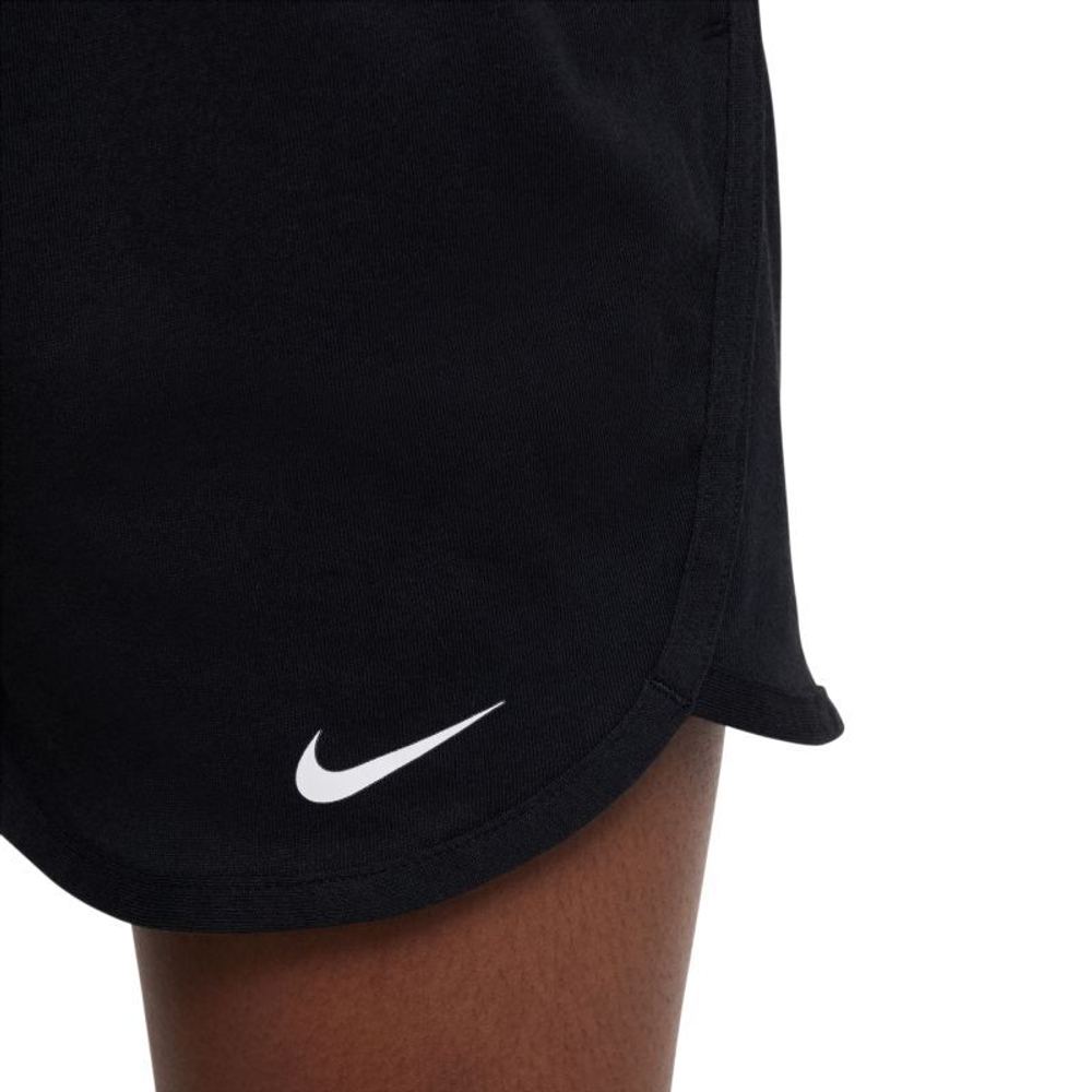 Шорты для девочки теннисные Nike Dri-Fit Breezy High-Waisted Training Shorts - черный