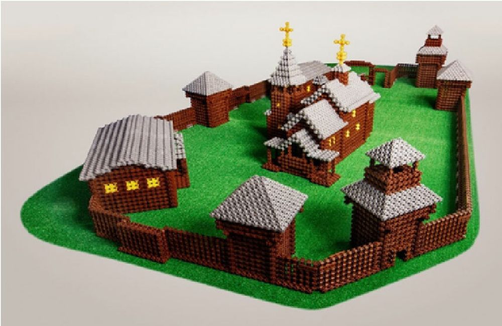 Развивающий конструктор Фанкластик "Историко-архитектурный комплекс «Обдорский острог»" Развивающий конструктор Фанкластик "Историко-архитектурный комплекс «Обдорский острог»"