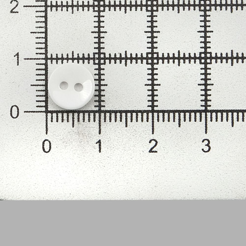 Пуговицы 2 прокола 14L=9 мм, (White (белый)), NE74, 144 шт
