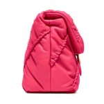 MINI LOVE BAG PUFF RUFFLE – fuchsia