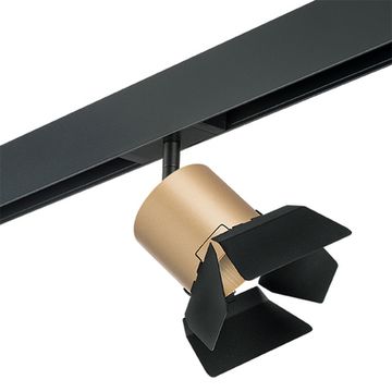 Комплект со светильником 1*GХ53 220V PRO3490487 золото/чёрный Rullo Pro Lightstar