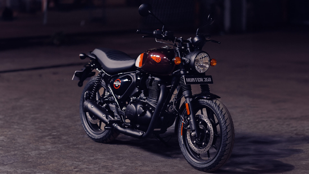 Royal Enfield Hunter 350 Dapper Orange