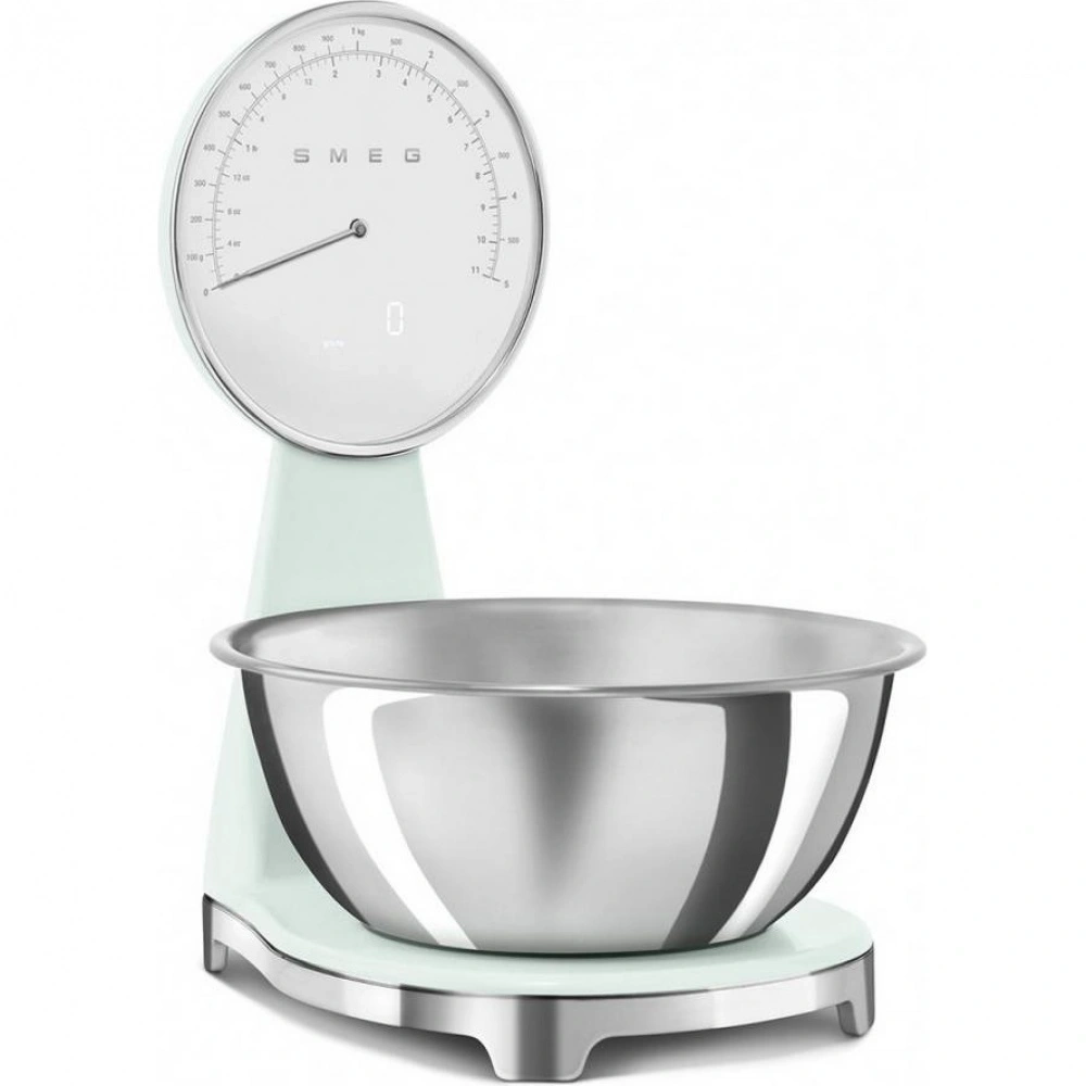 Весы кухонные Smeg KSF01PGWW пастельный зеленый