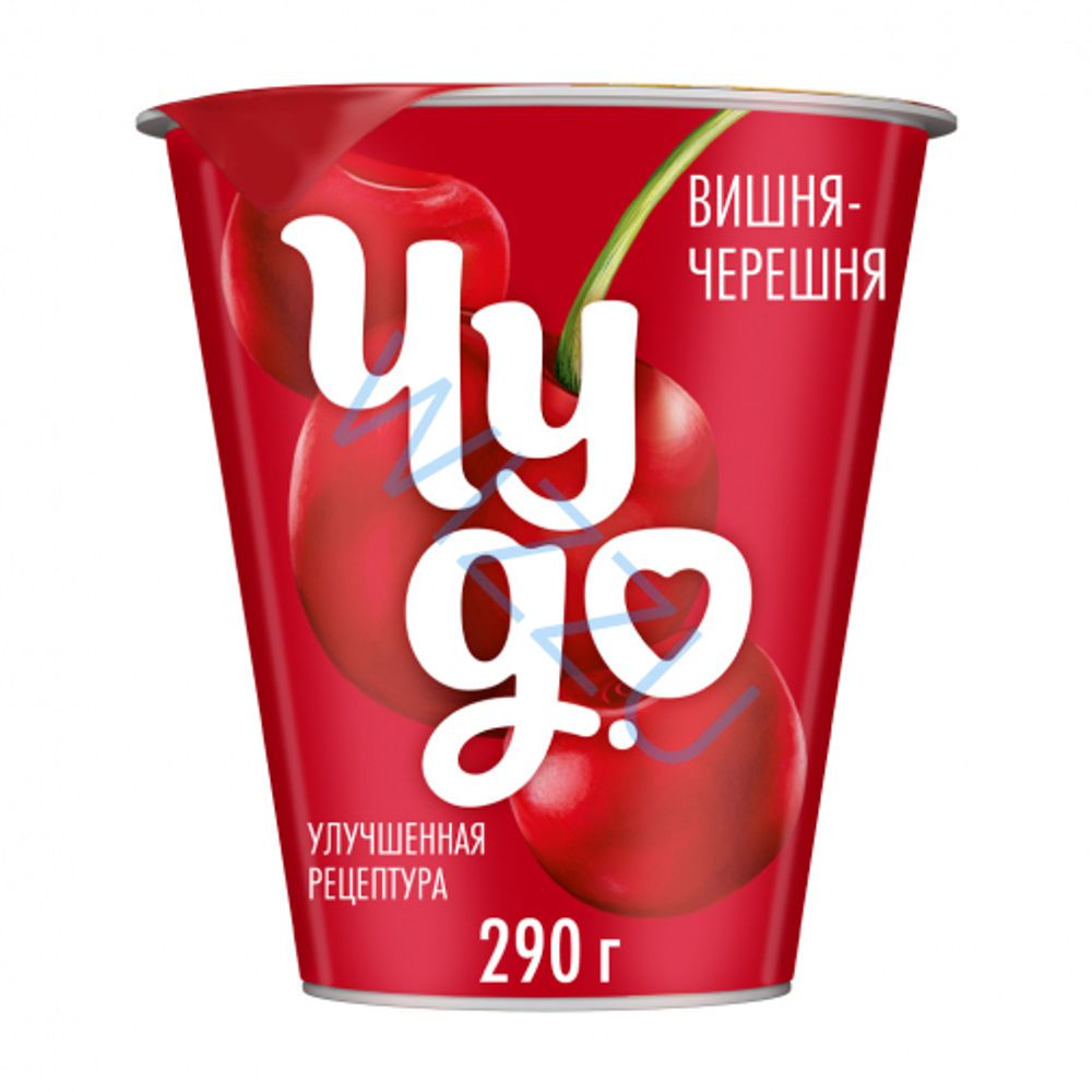 Йогурт Чудо 2% Вишня-черешня 290г
