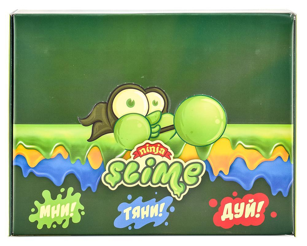 Лизун "Slime "Ninja", золотой, 130 г.