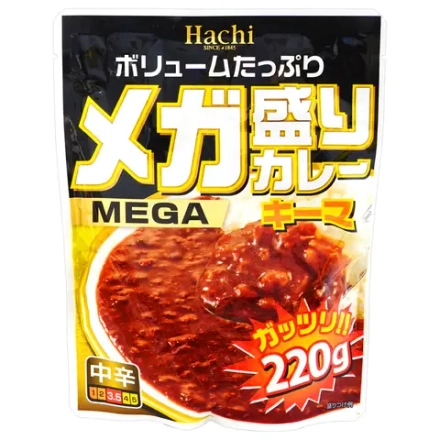 Соус карри готовый с фаршем (среднеострый) Hachi, 220 гр.
