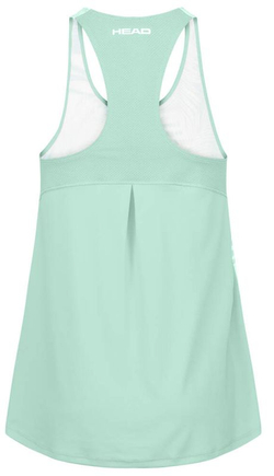 Женский теннисный топ Head Agility Tech Tank Top - пастельно-зелёный/print vision