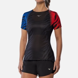Футболка Mizuno DryAeroFlow Graphic Tee женские