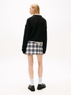 Джемпер женский TOMMY JEANS TJW VARSITY VNECK SW