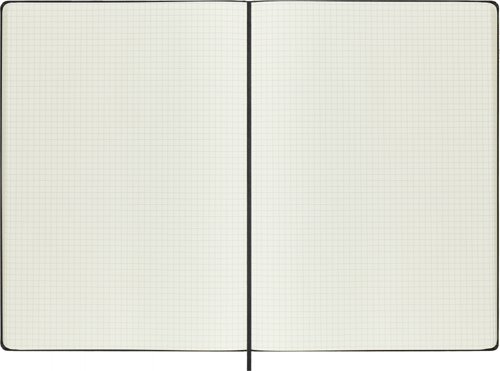 Блокнот Moleskine CLASSIC QP111 A4 192стр. клетка твердая обложка черный