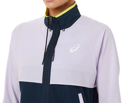 Женская Кофта теннисная Asics Womens Match Jacket - mursaki/french blue