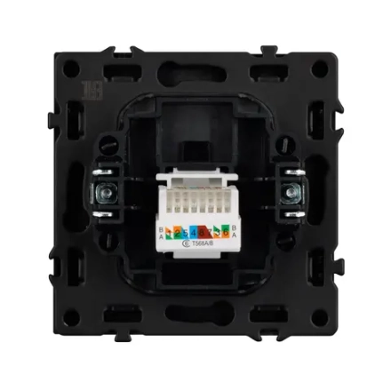 Механизм компьютерной розетки SCT-NOBE-MPC1-SFPL-GR (RJ-45, CAT6) (Arlight, -)