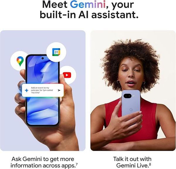 Смартфон Google Pixel 9a 8/256 ГБ Черный | Obsidian (USA, Global)
