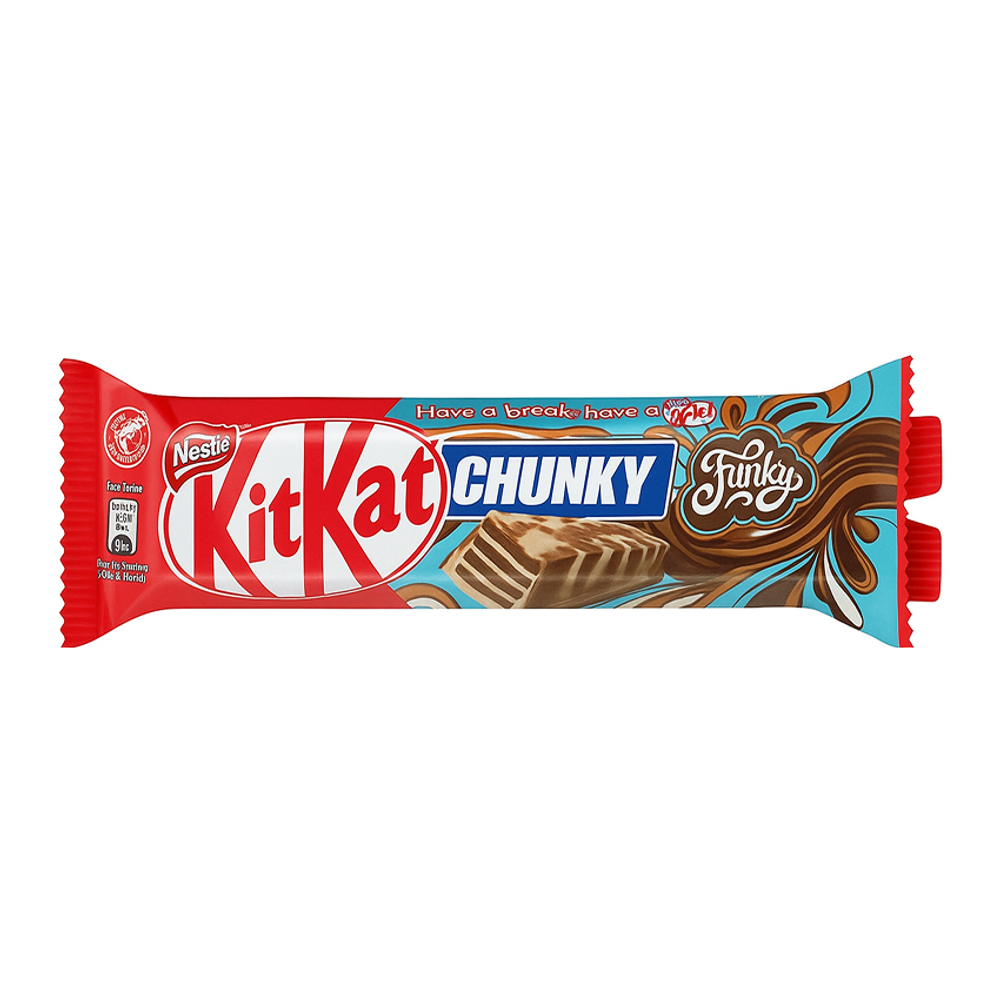 KitKat Chunky Funky шоколадный батончик 40г