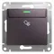 Карточный выключатель Systeme Electric Glossa Сиреневый туман GSL001469